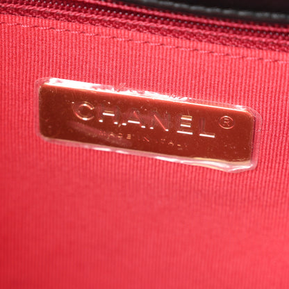 Chanel Lambskin Quilted Chanel 19 Shopping Bag Black 5 of 10