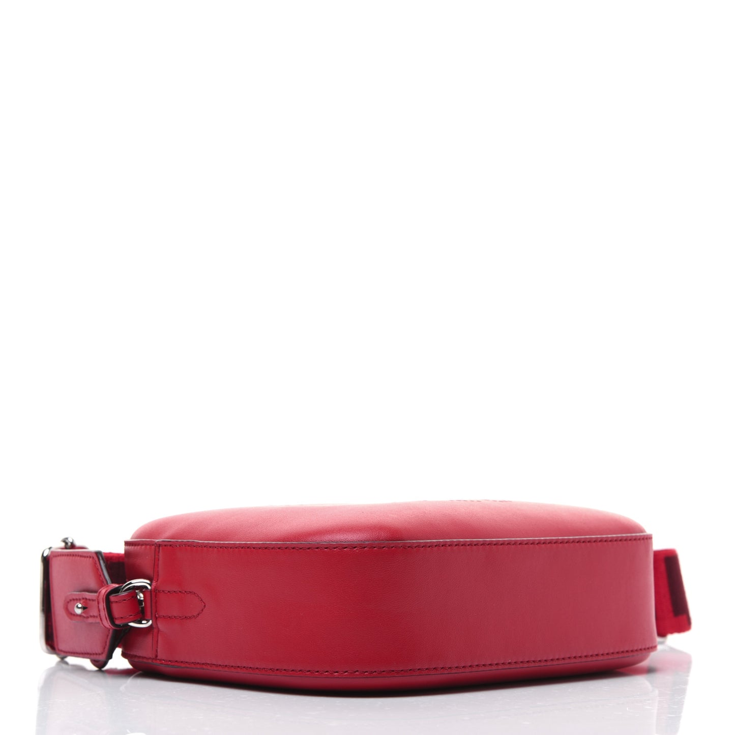 Eco Alter Nappa Perforated Logo Mini Bag Red Amore