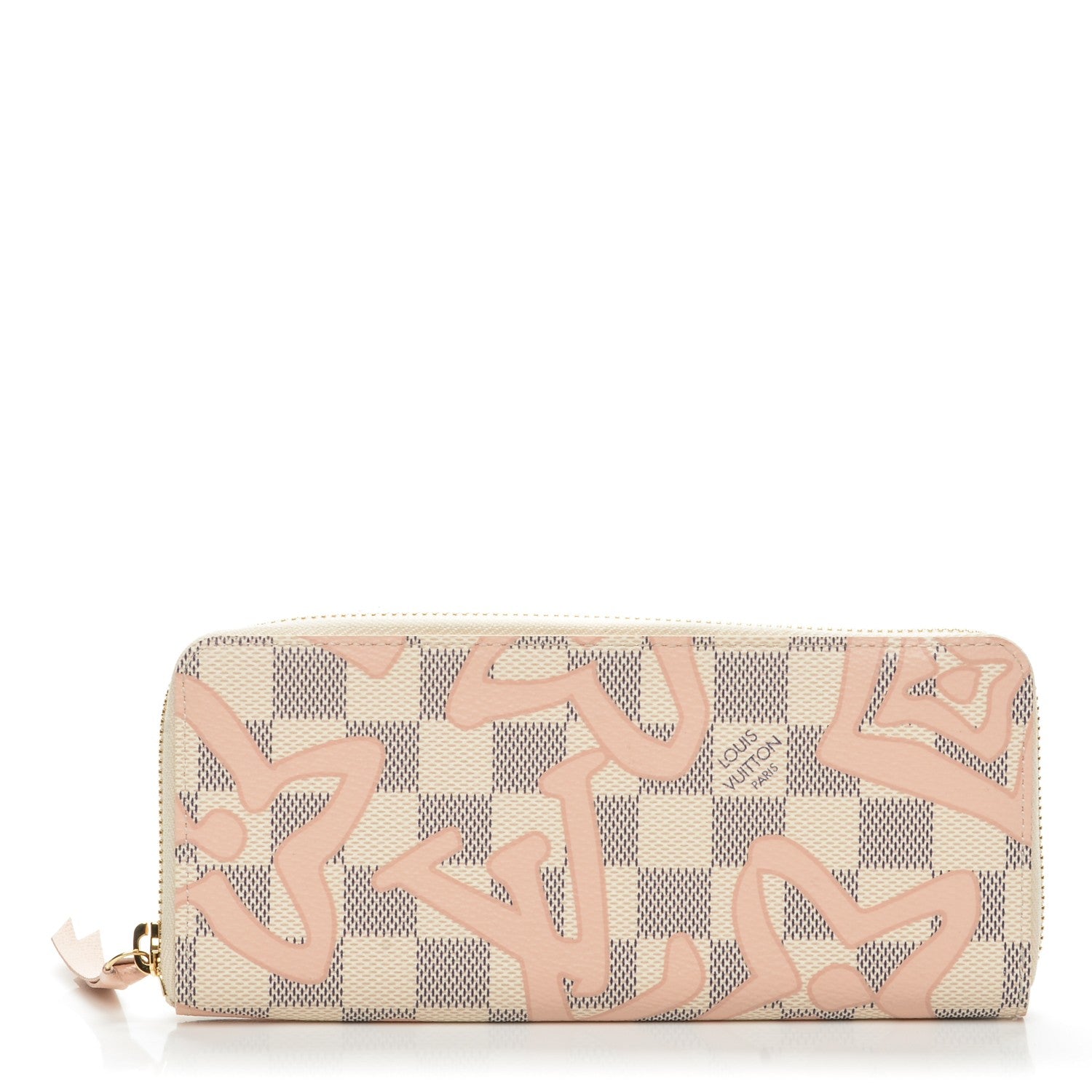 Louis Vuitton Damier Azur Tahitienne Clemence Wallet 1 of 7