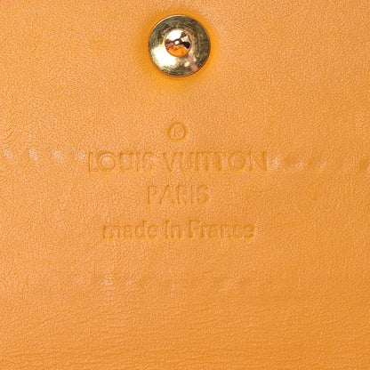 Louis Vuitton Vernis Sarah Wallet Jaune Passion 6 of 17