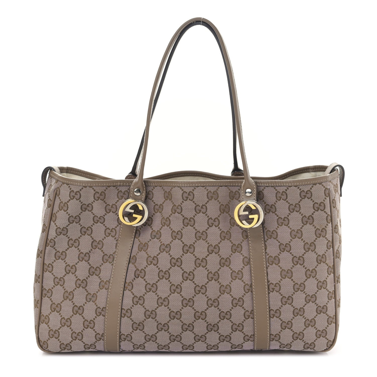 Gucci Monogram Medium Twins Tote Purple 1 of 9