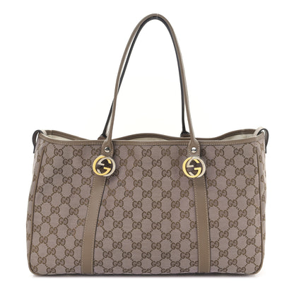 Gucci Monogram Medium Twins Tote Purple 1 of 9