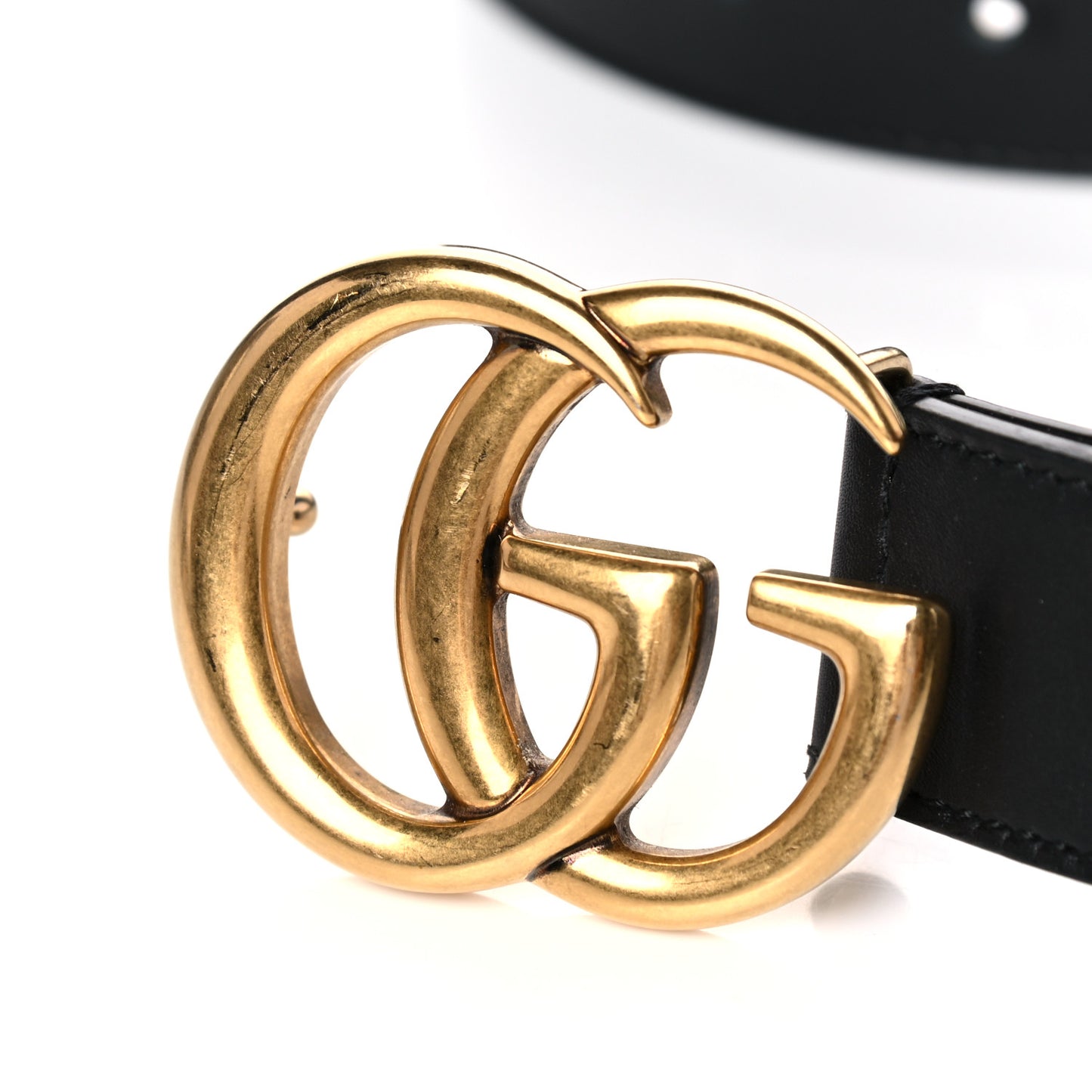 Calfskin Double G 30mm Belt 90 36 Black