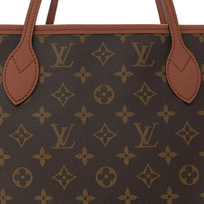 Louis Vuitton Monogram Calfskin Neo Neverfull Inside Out MM Tan 11 of 17