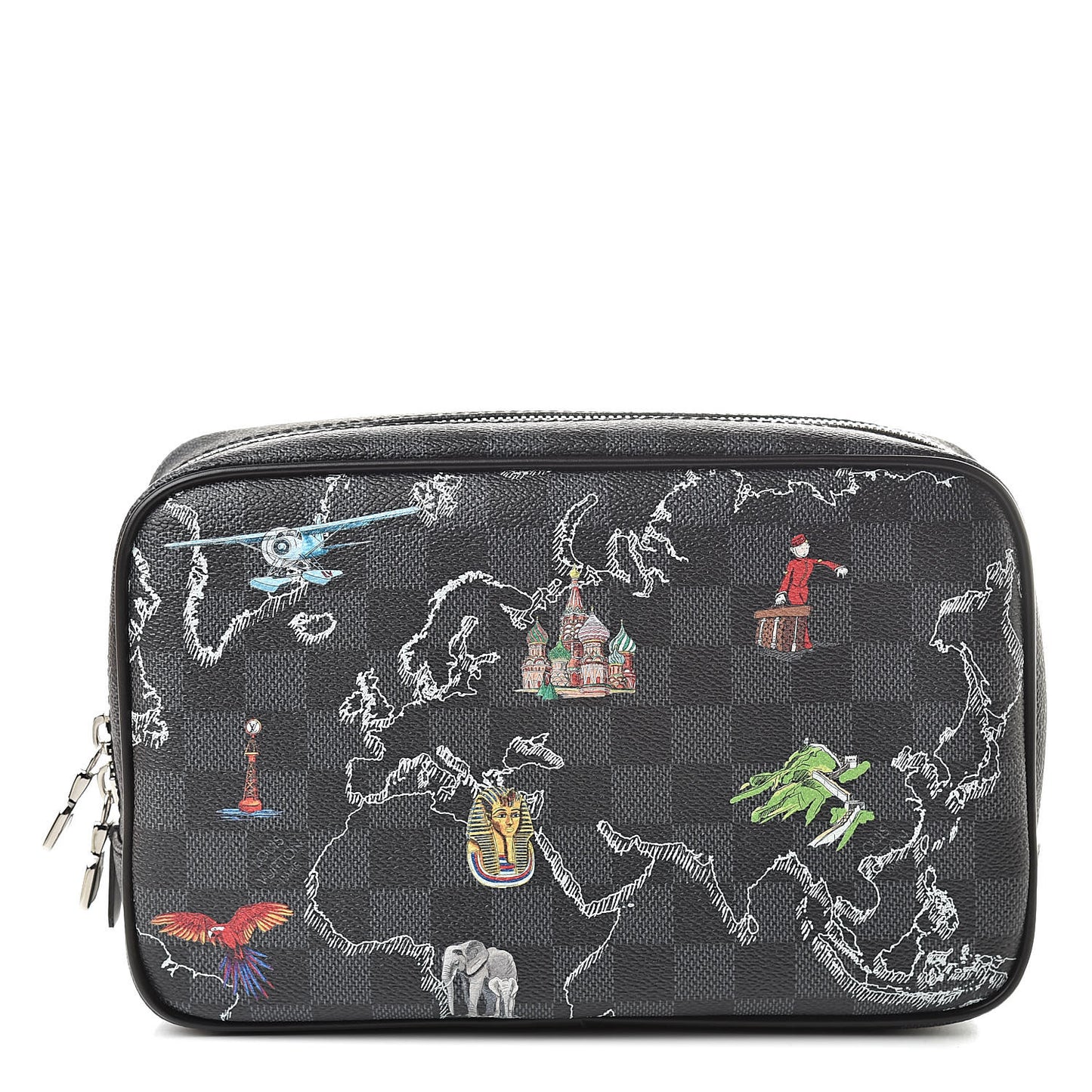 Damier Graphite Renaissance Trousse Toilette GM