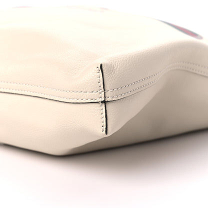 Gucci Calfskin Mens Logo Tote White 8 of 9