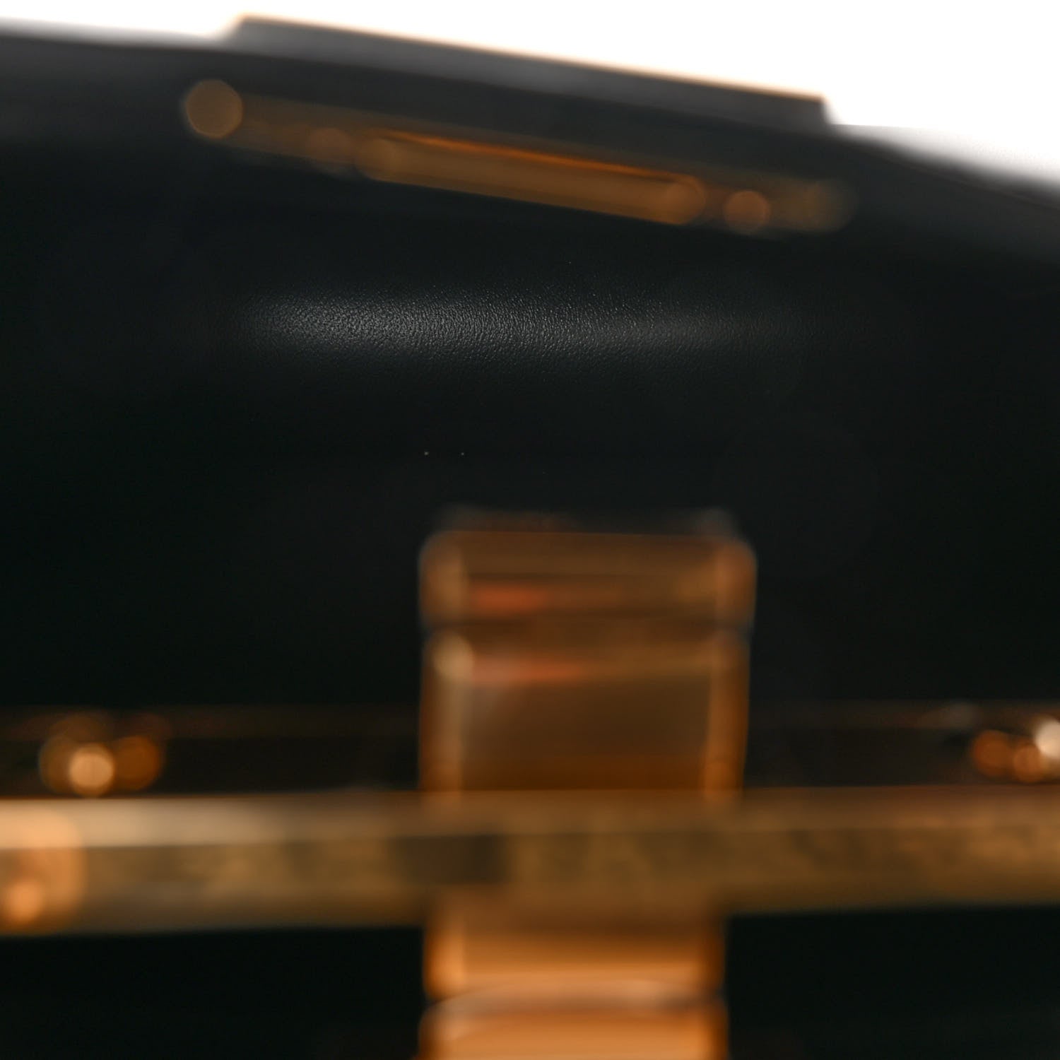 Fendi Shiny Nappa Petite Peekaboo I SEE U Satchel Black 6 of 10