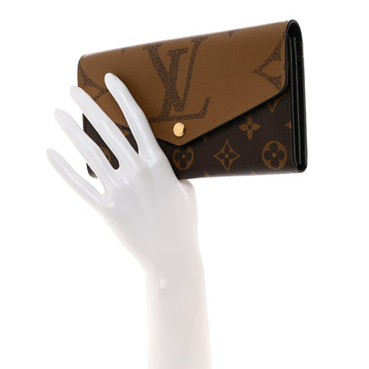 Louis Vuitton Reverse Monogram Giant Sarah Wallet 2 of 6