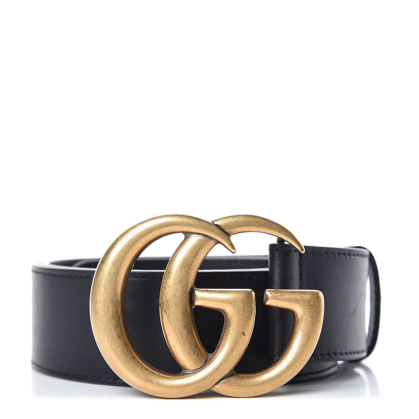 Calfskin Double G 40mm Belt 80 32 Black