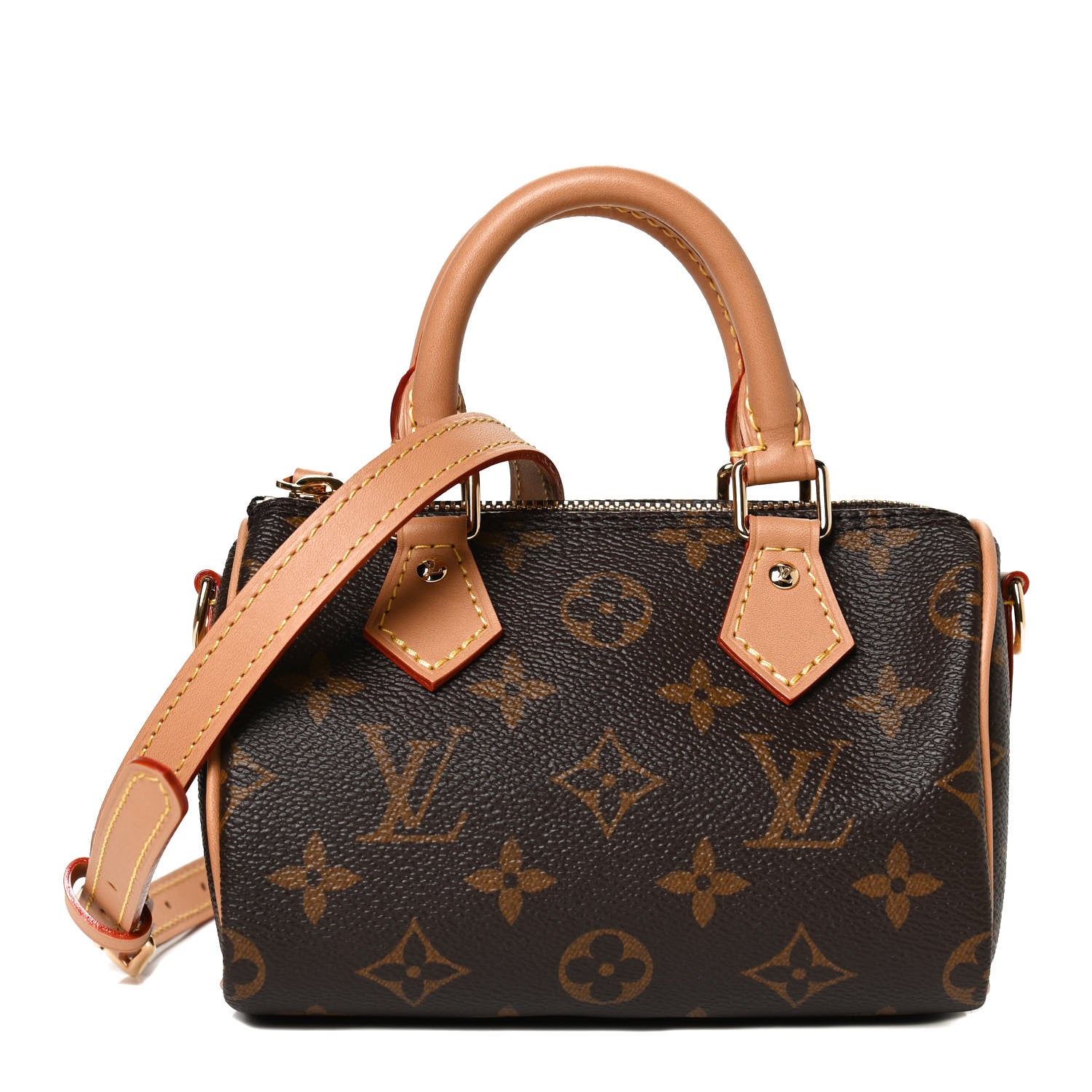 Louis Vuitton Monogram Nano Speedy Bandouliere 1 of 11