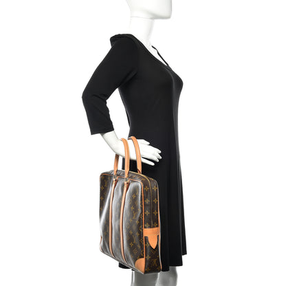 Louis Vuitton Monogram Porte-Documents Voyage Briefcase 2 of 12