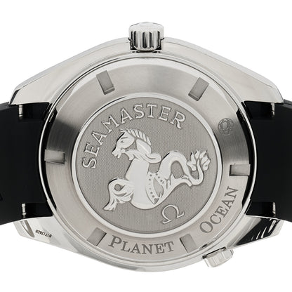 Omega Stainless Steel Rubber 43mm Seamaster Planet Ocean Co-Axial Automatic Watch Black 2200.51.00 4 of 4