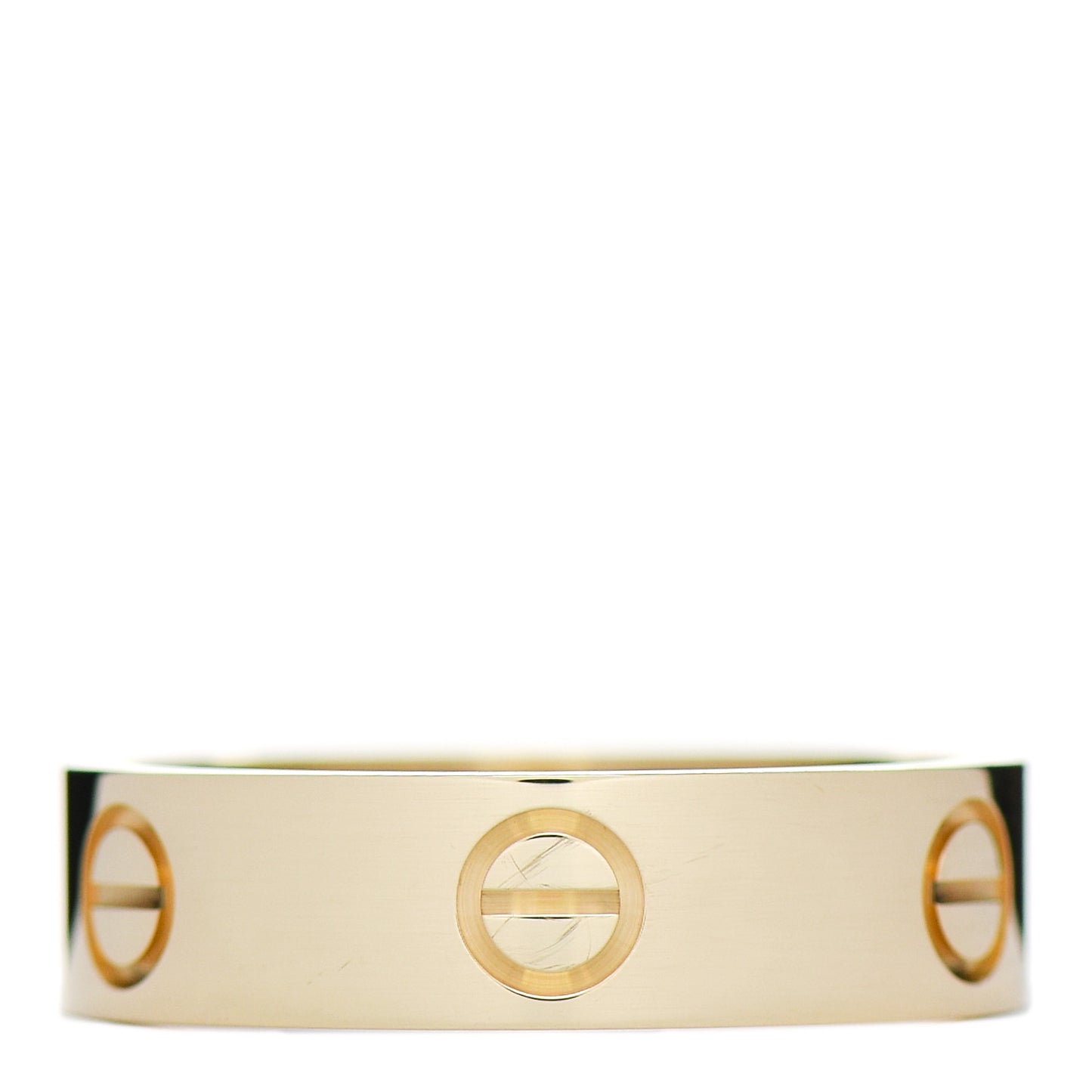 18K Yellow Gold 5.5mm LOVE Ring 58 8.5