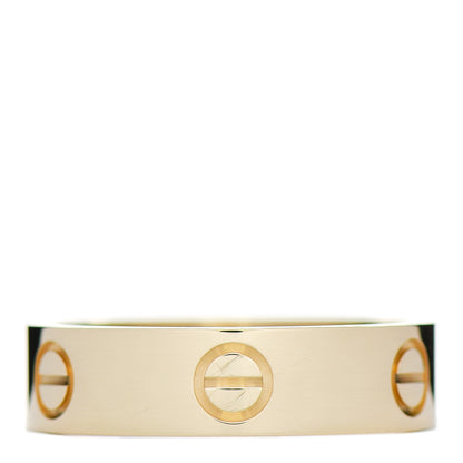 Cartier 18K Yellow Gold 5.5mm LOVE Ring 58 8.5 3 of 5