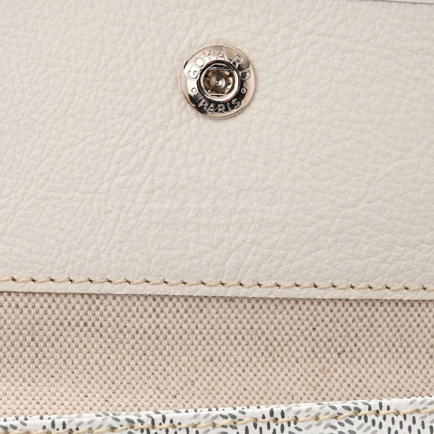 Goyard Goyardine Saint Louis PM White 7 of 11