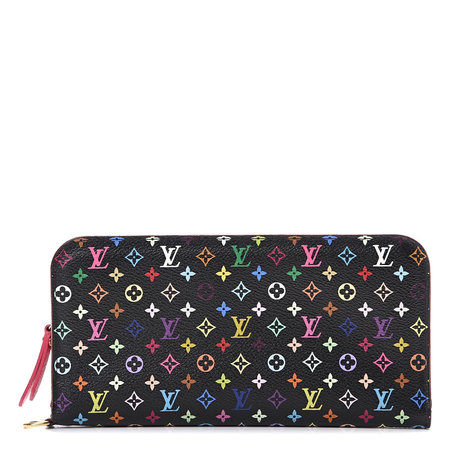 Louis Vuitton Monogram Multicolor Insolite Wallet Black Grenade 1 of 8