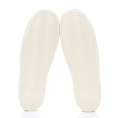 Saint Laurent Calfskin Court Sneakers 42 White 5 of 9