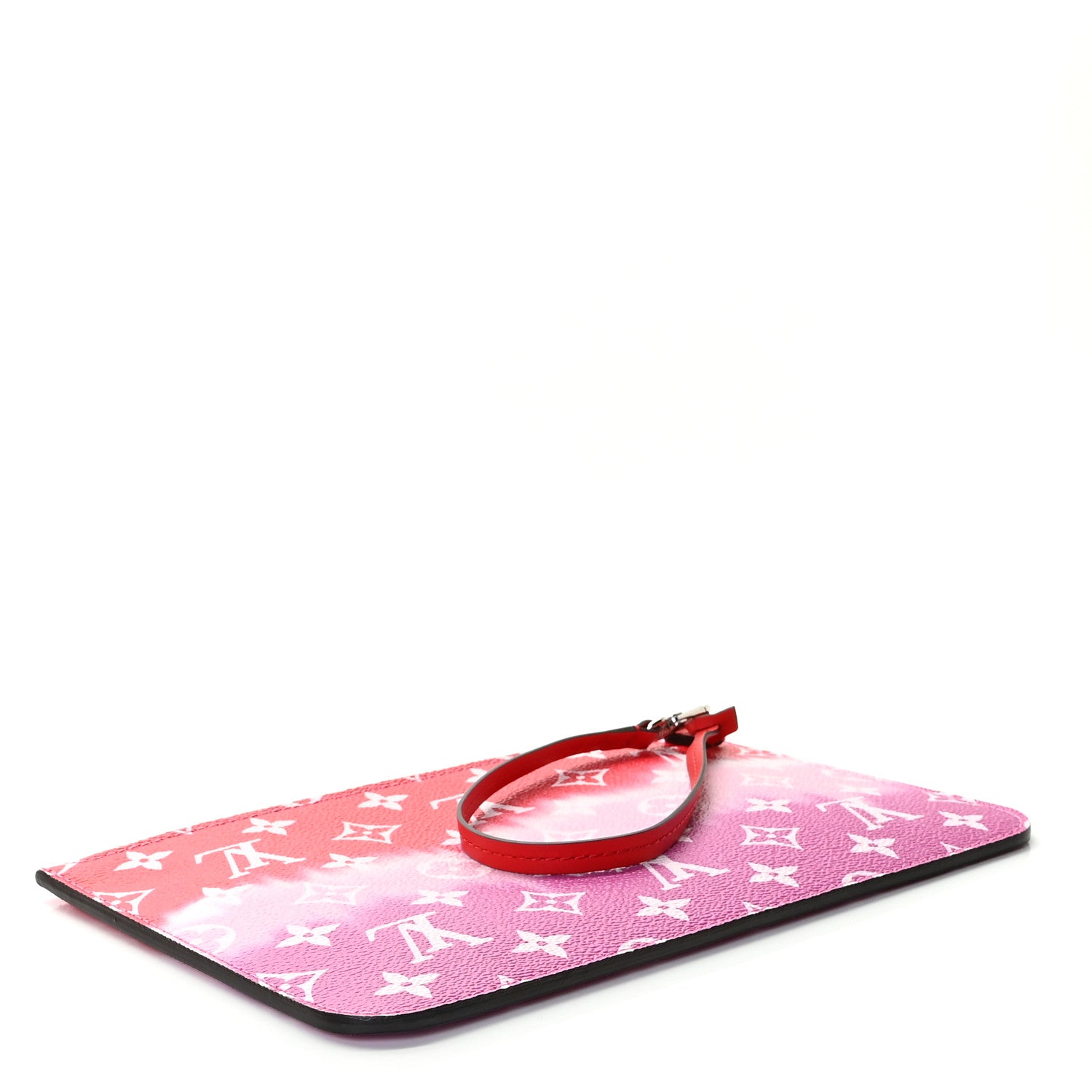 Louis Vuitton Monogram Escale Neverfull MM GM Pochette Rouge 4 of 8