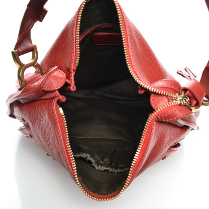 Chloe Calfskin Medium Marcie Hobo Holly Berry 5 of 6