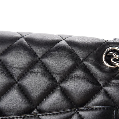 Chanel Lambskin Quilted Maxi Double Flap Black 9 of 16