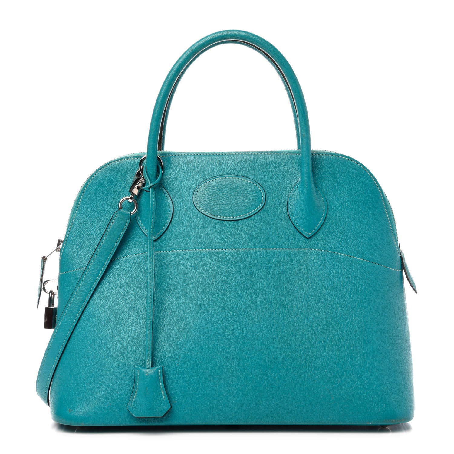 Hermes Chevre Mysore Bolide 31 Turquoise 1 of 19