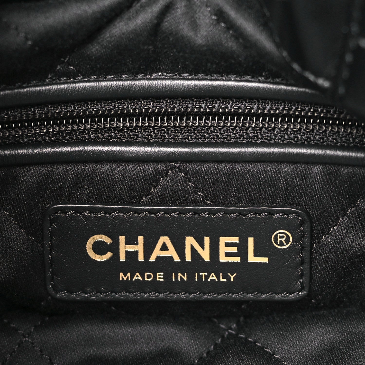 Chanel Shiny Calfskin Quilted Chanel 22 Backpack Black 6 of 10
