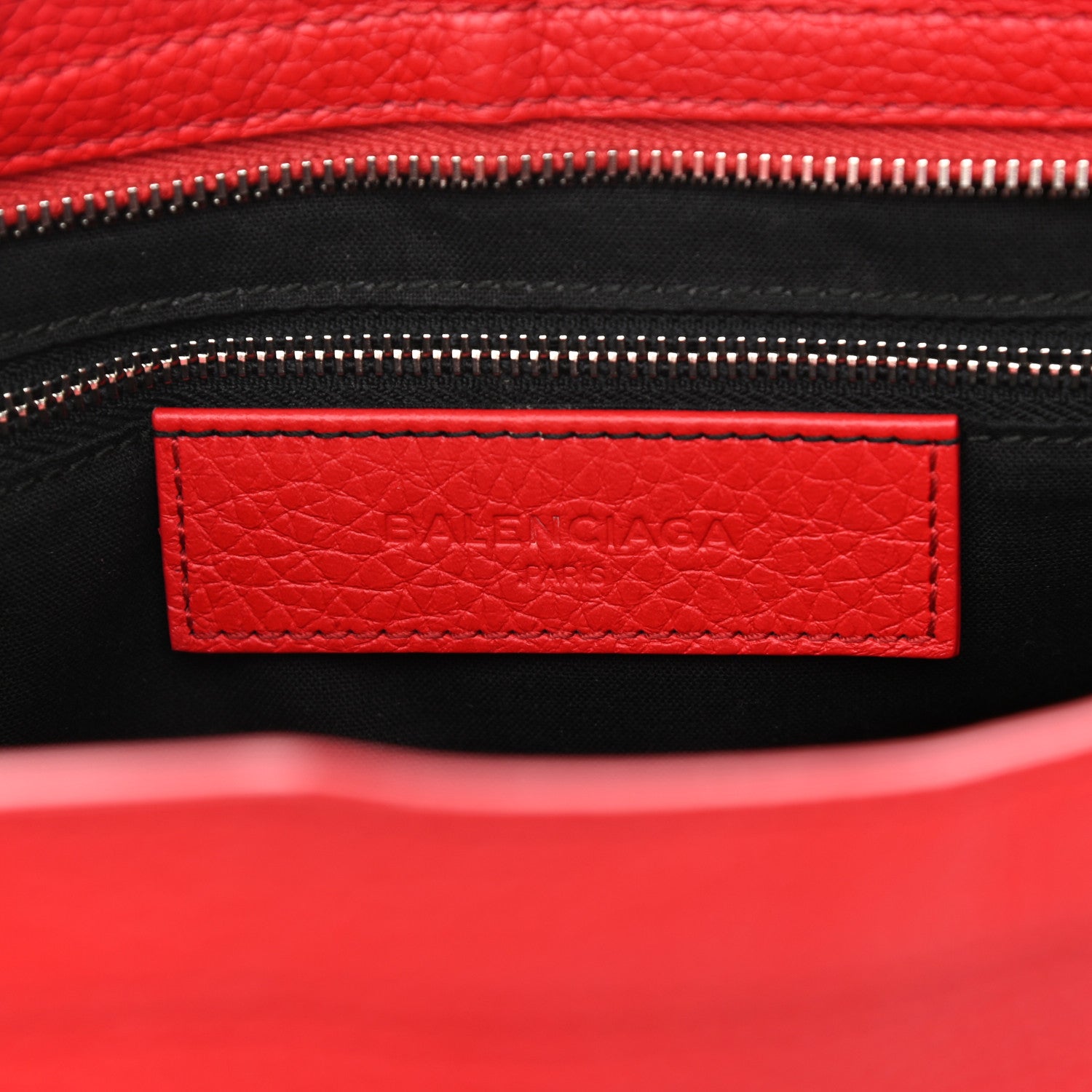 Balenciaga Vibrato Calfskin Classic Silver Hardware S City Rouge Cerise 6 of 10