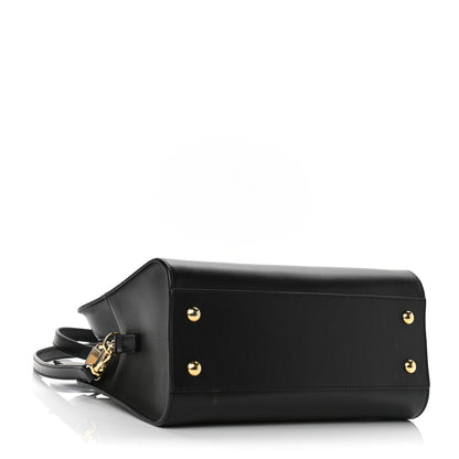 Saint Laurent Calfskin Monogram Baby Cabas Black 4 of 9