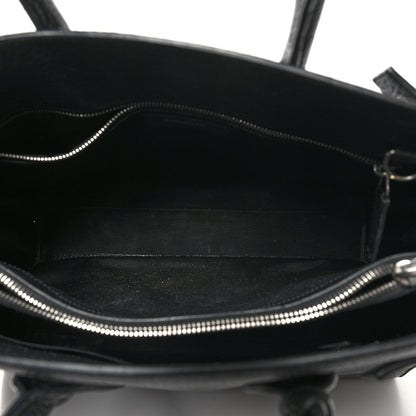 Saint Laurent Grained Calfskin Small Sac De Jour Black 5 of 15