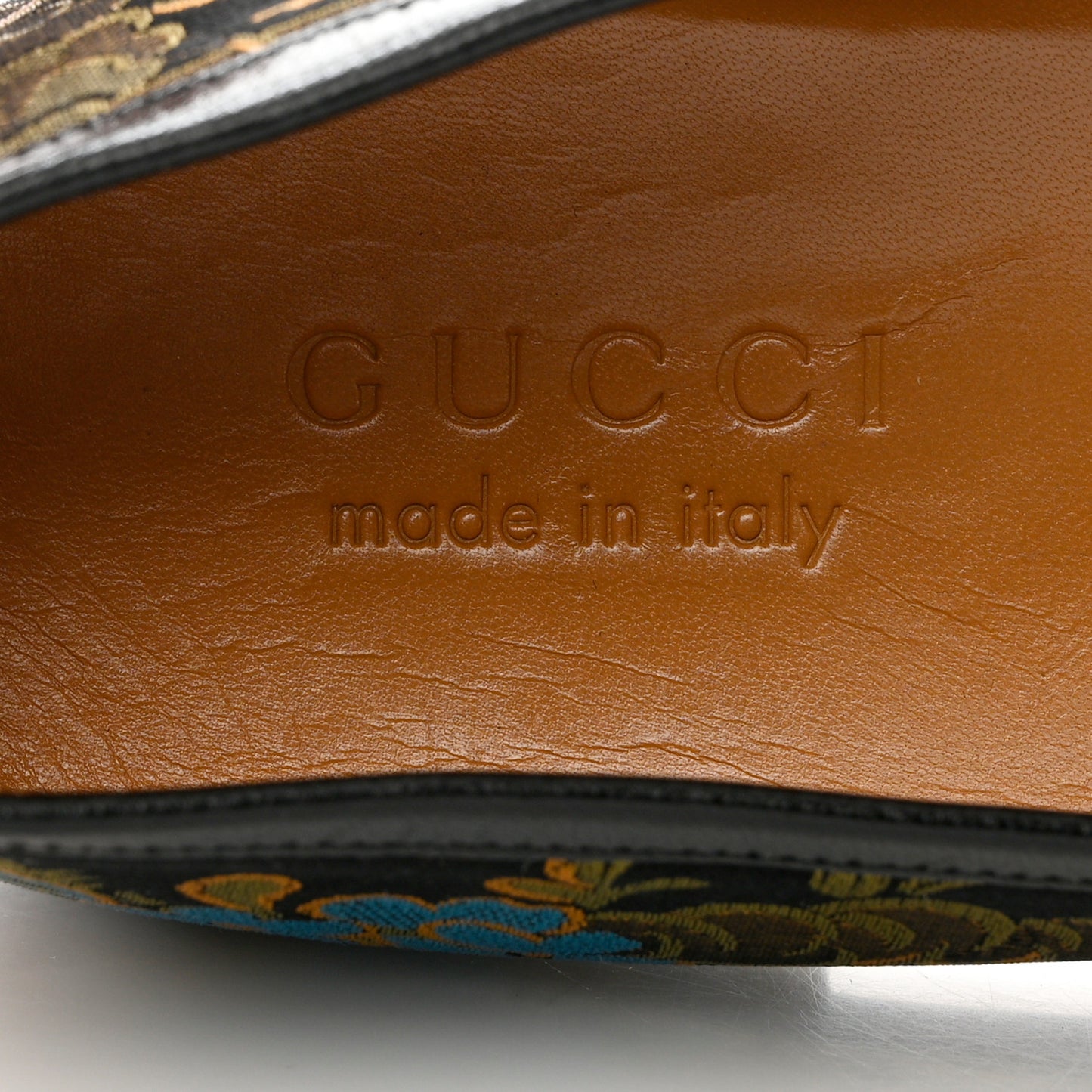 Jacquard Horsebit Artichoke Flower Mens Jordaan Loafers 7 Black Multicolor