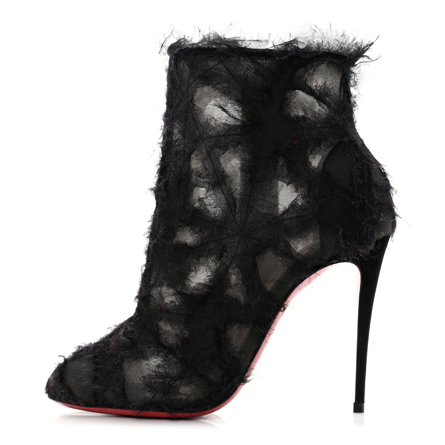 Organza Toubootfrou 100 Ankle Booties 35.5 Black