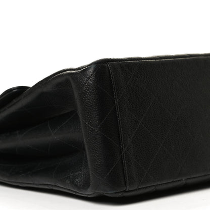 Chanel Caviar Quilted Medium Kelly Flap Black 5 of 10