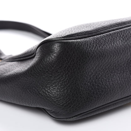 Prada Vitello Daino Turnlock Shoulder Bag Black 11 of 15