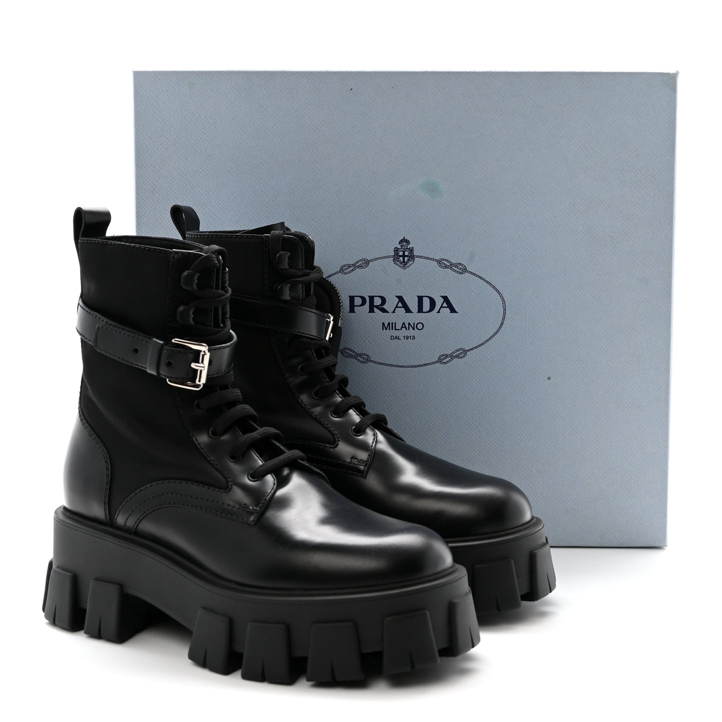 Spazzolato Rois Nylon Metal Triangle Logo Monolith Pouch Pocket 55mm Boots 37 Black