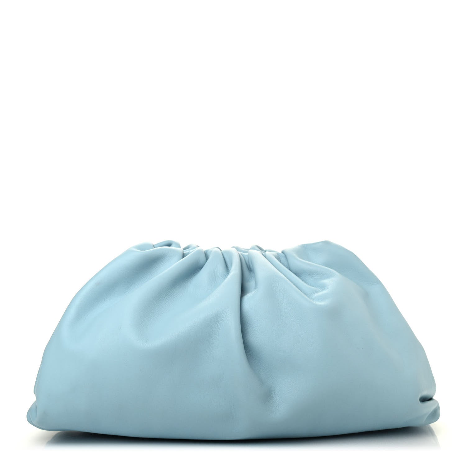 Bottega Veneta Smooth Butter Calf The Pouch Oversized Clutch Ice 1 of 4