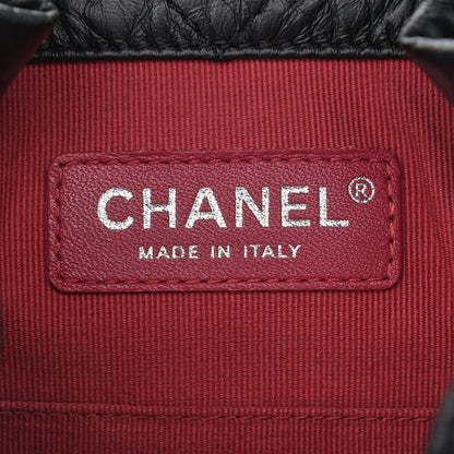 Chanel Aged Calfskin Quilted Small Gabrielle Backpack Black 6 of 12