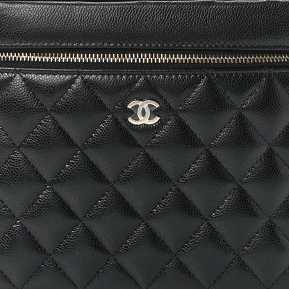 Chanel Caviar Quilted Large Vanity Pouch Black 9 of 13
