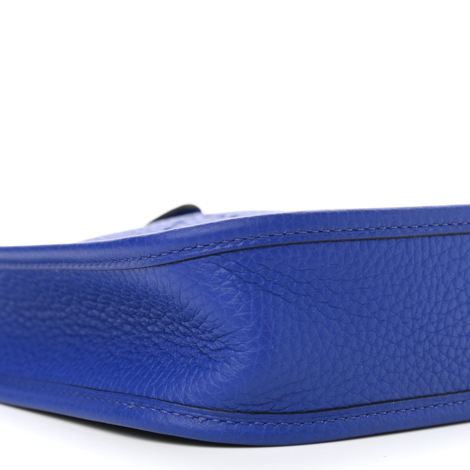 Hermes Taurillon Clemence Evelyne TPM Bleu Electrique 8 of 9