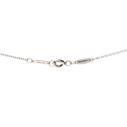 Tiffany Sterling Silver 12mm Elsa Peretti Cross Pendant Necklace 5 of 6