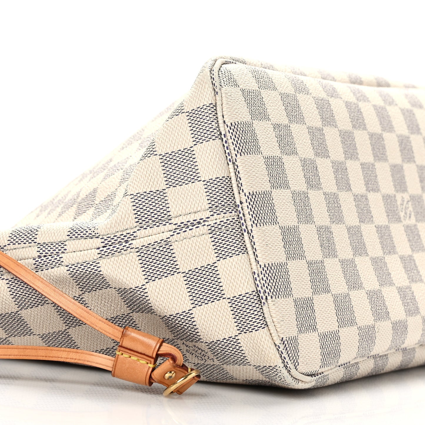 Damier Azur Neo Neverfull MM Rose Ballerine