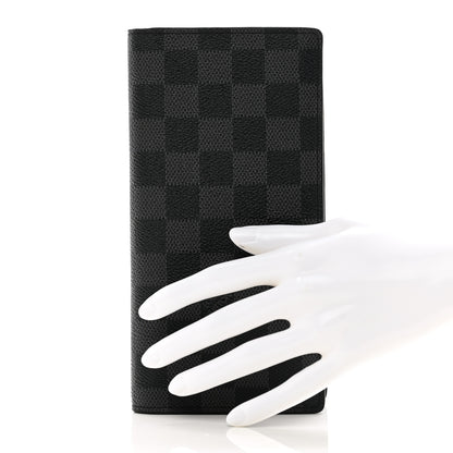Louis Vuitton Damier Graphite Brazza Wallet 2 of 7