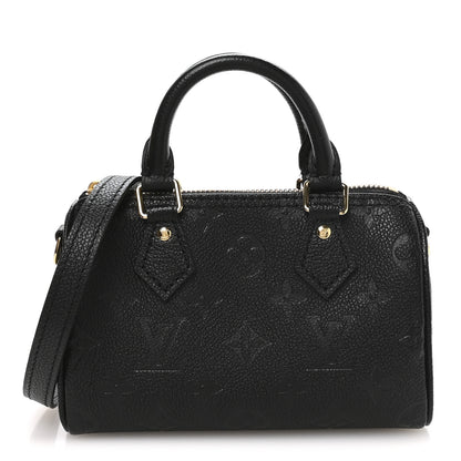 Louis Vuitton Empreinte Monogram Nano Speedy Black 1 of 10