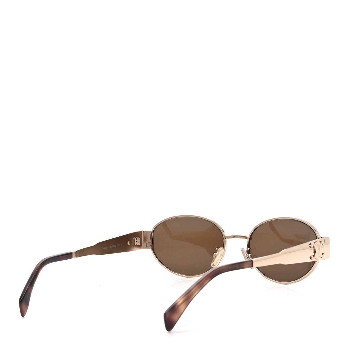 Metal Triomphe 01 Sunglasses CL40235U Rose Gold Brown
