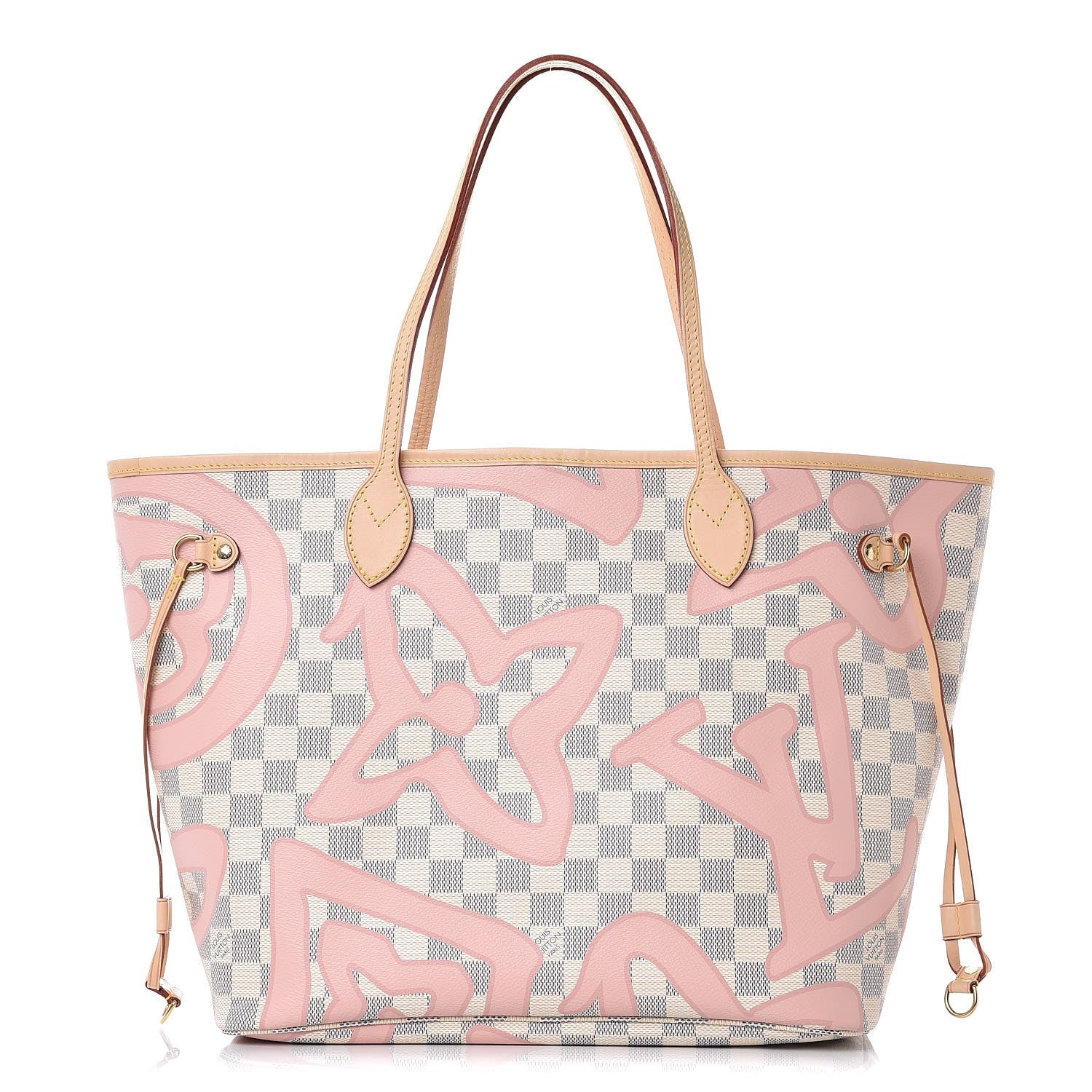 Louis Vuitton Damier Azur Tahitienne Neverfull MM 1 of 8