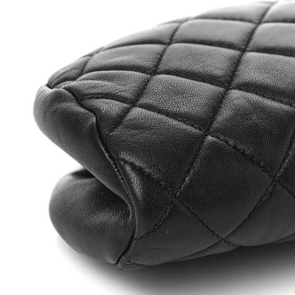 Chanel Lambskin Quilted Timeless Clutch Black 5 of 12
