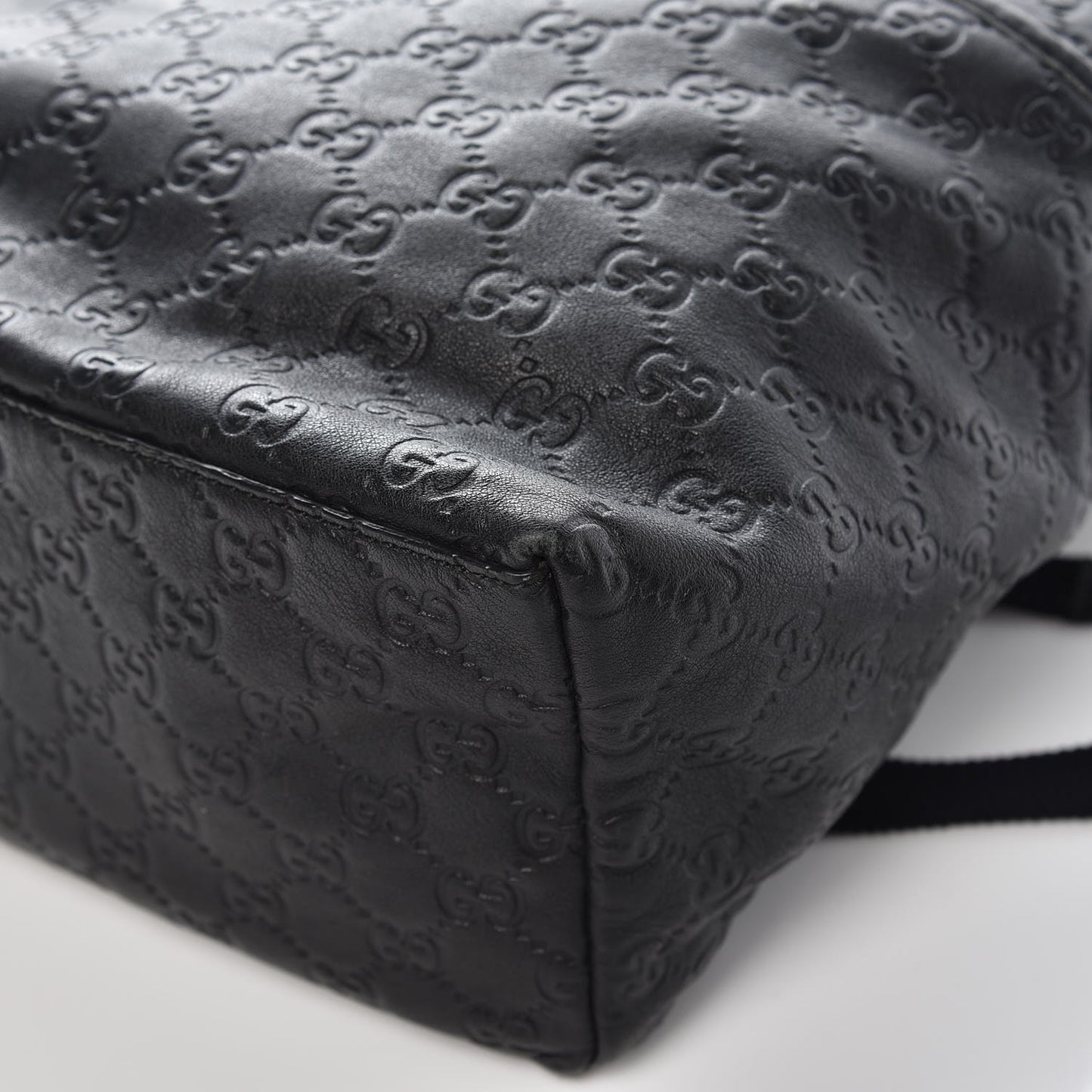 Guccissima Medium Classic Backpack Black