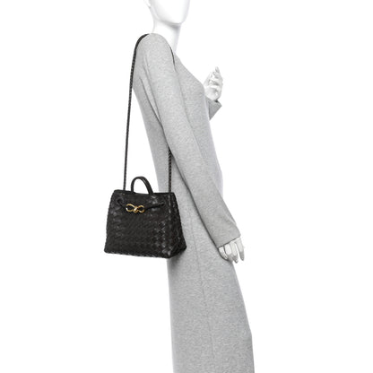 Bottega Veneta Nappa Intrecciato Small Andiamo Shoulder Bag Fondant 2 of 9