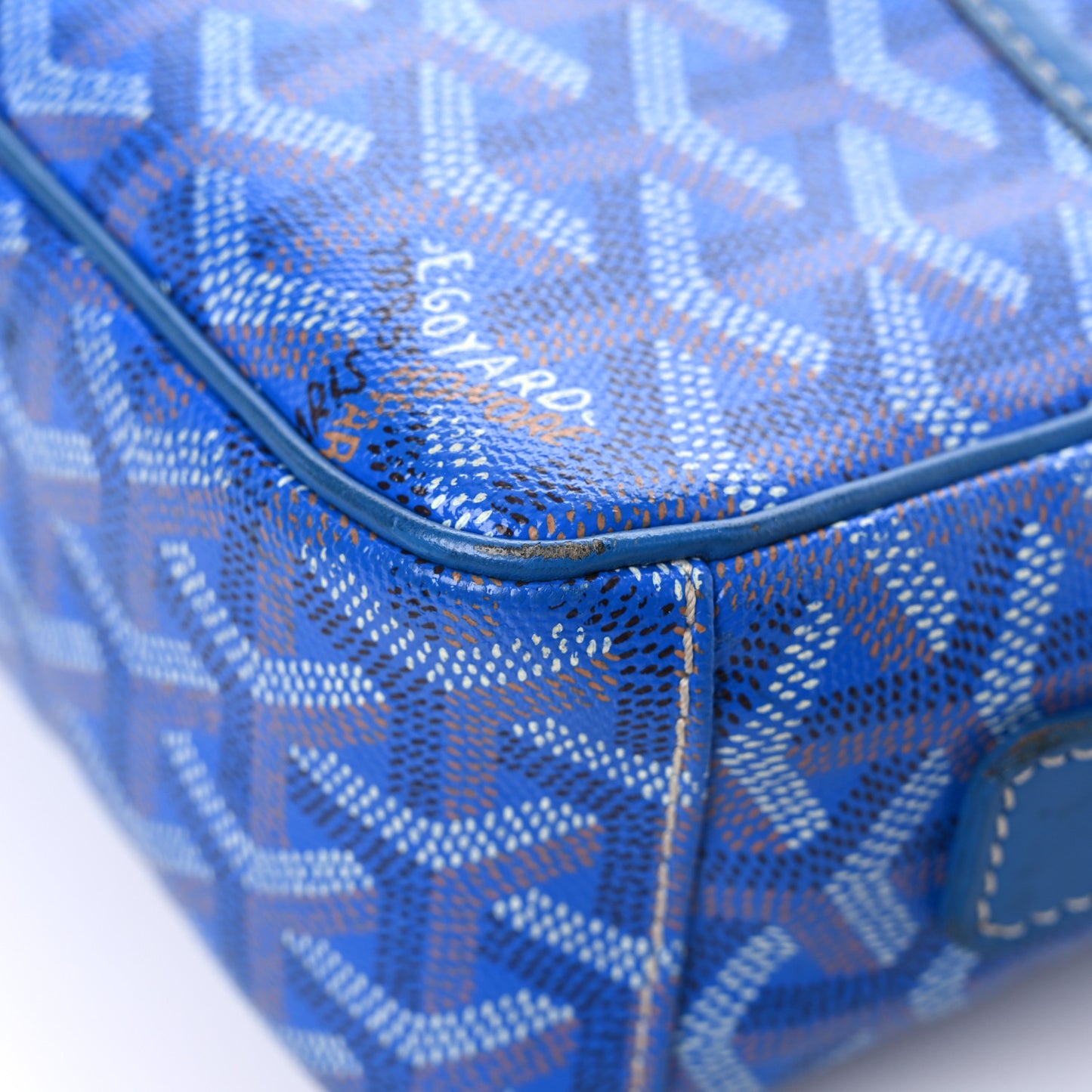 Goyardine Sac Cap Vert Sky Blue