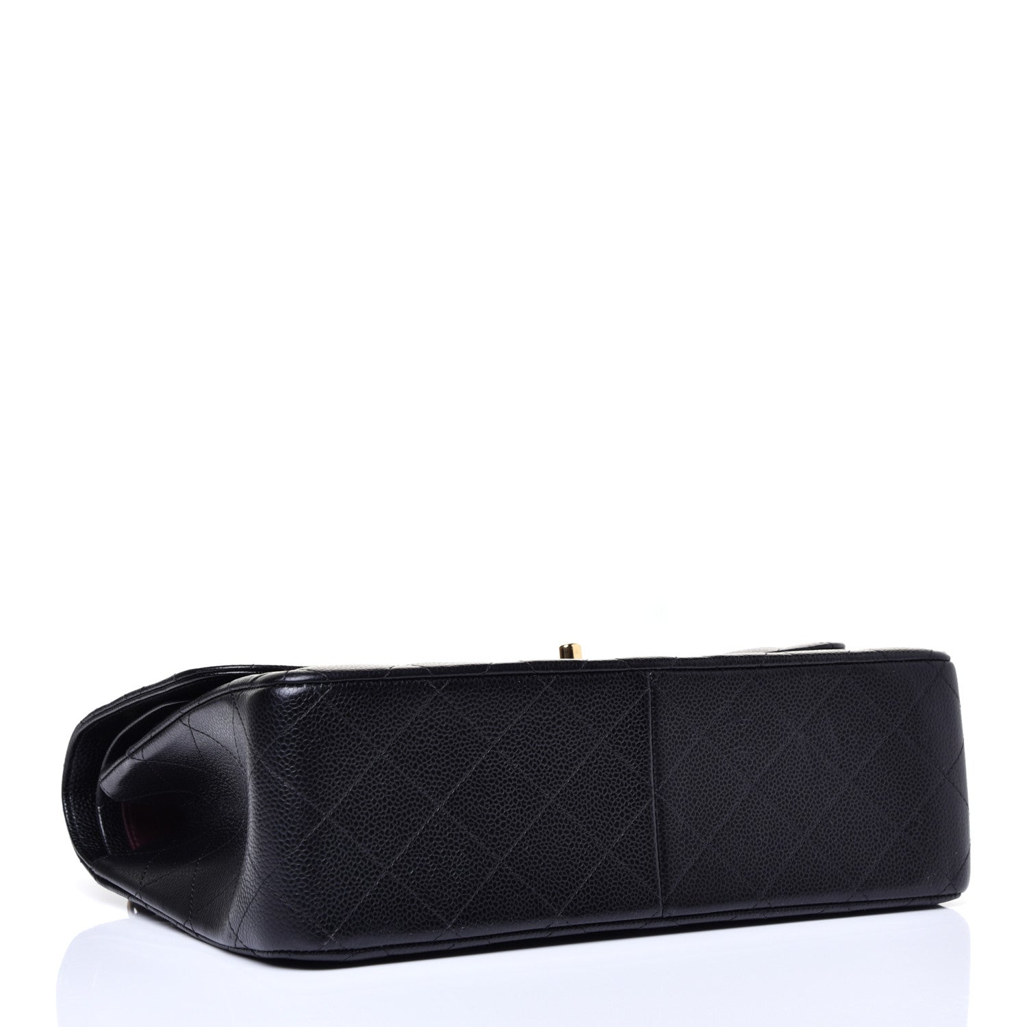 Chanel Caviar Quilted Jumbo Double Flap Black 4 of 12