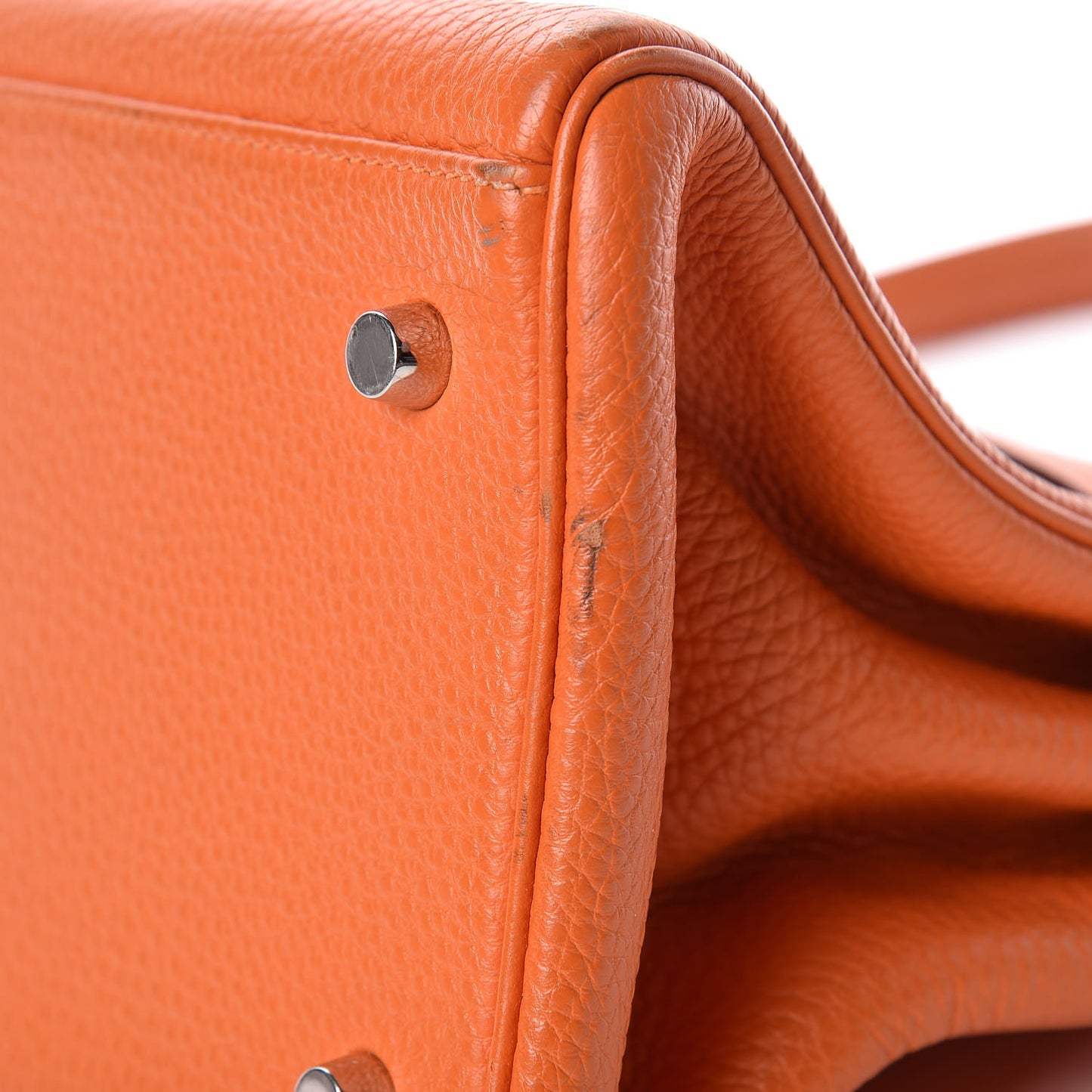 Togo Shoulder Kelly 40 Orange